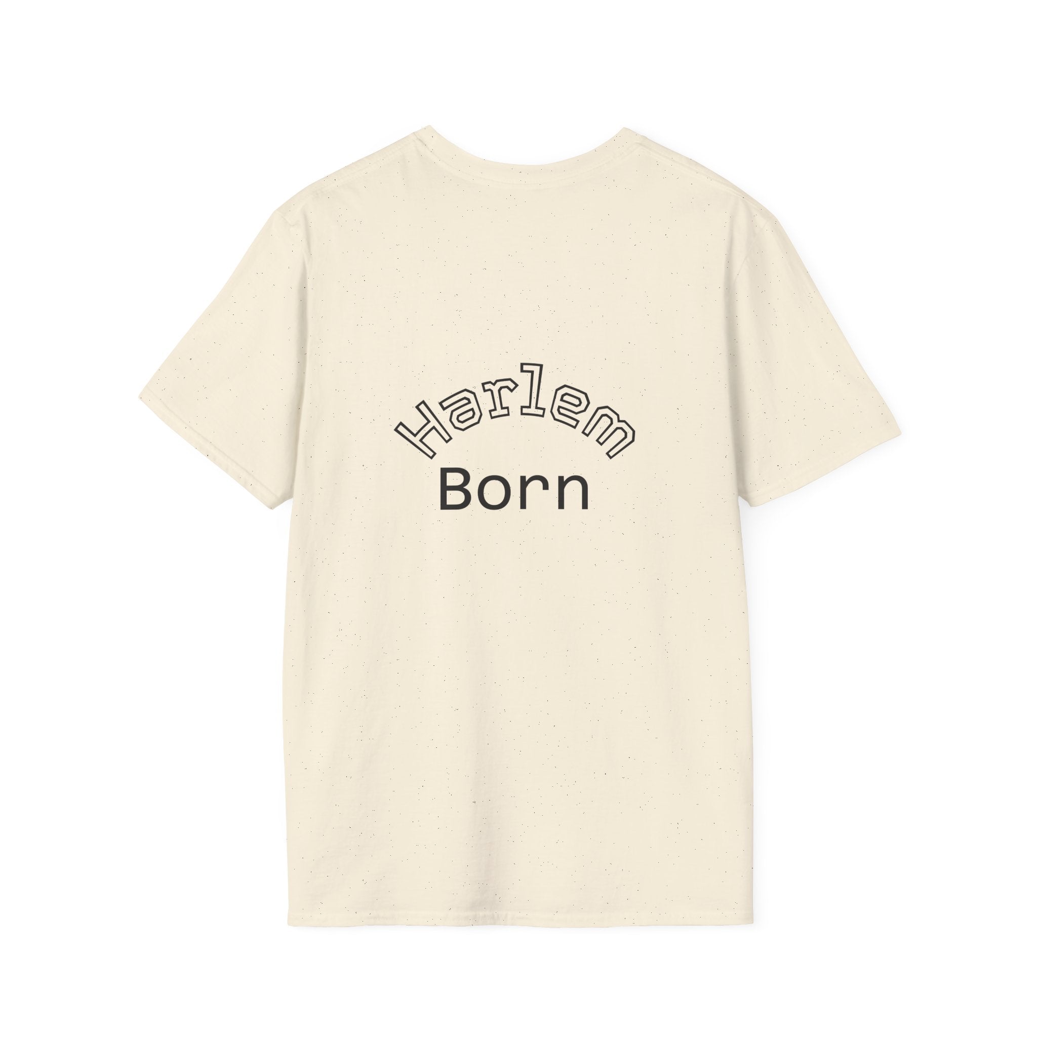 Harlem Vintage Crew T‑Shirt — Retro Harlem Street Scene Graphic