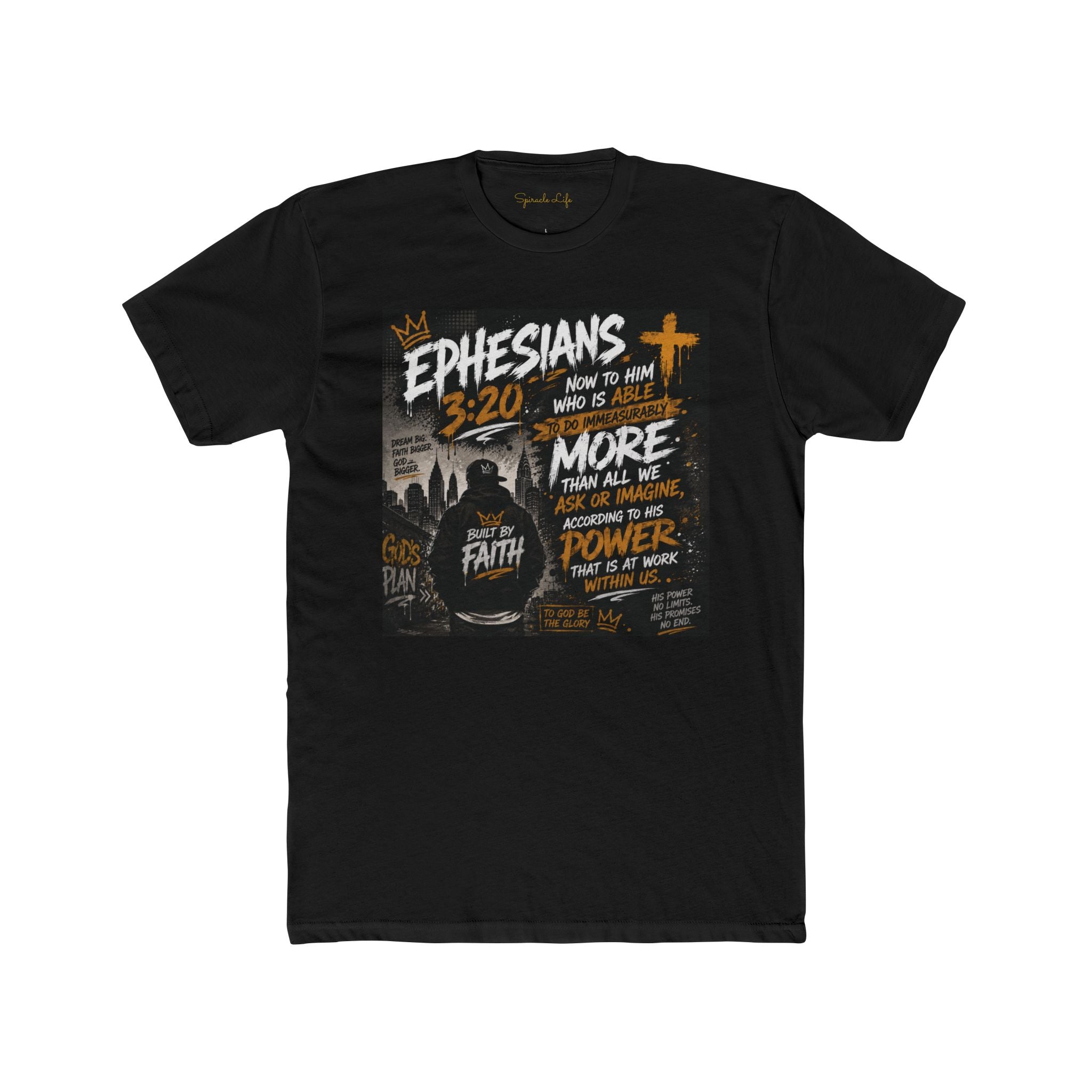 Ephesians 3:20 Faith T-Shirt — 'Divine Alignment' Christian Graphic Tee