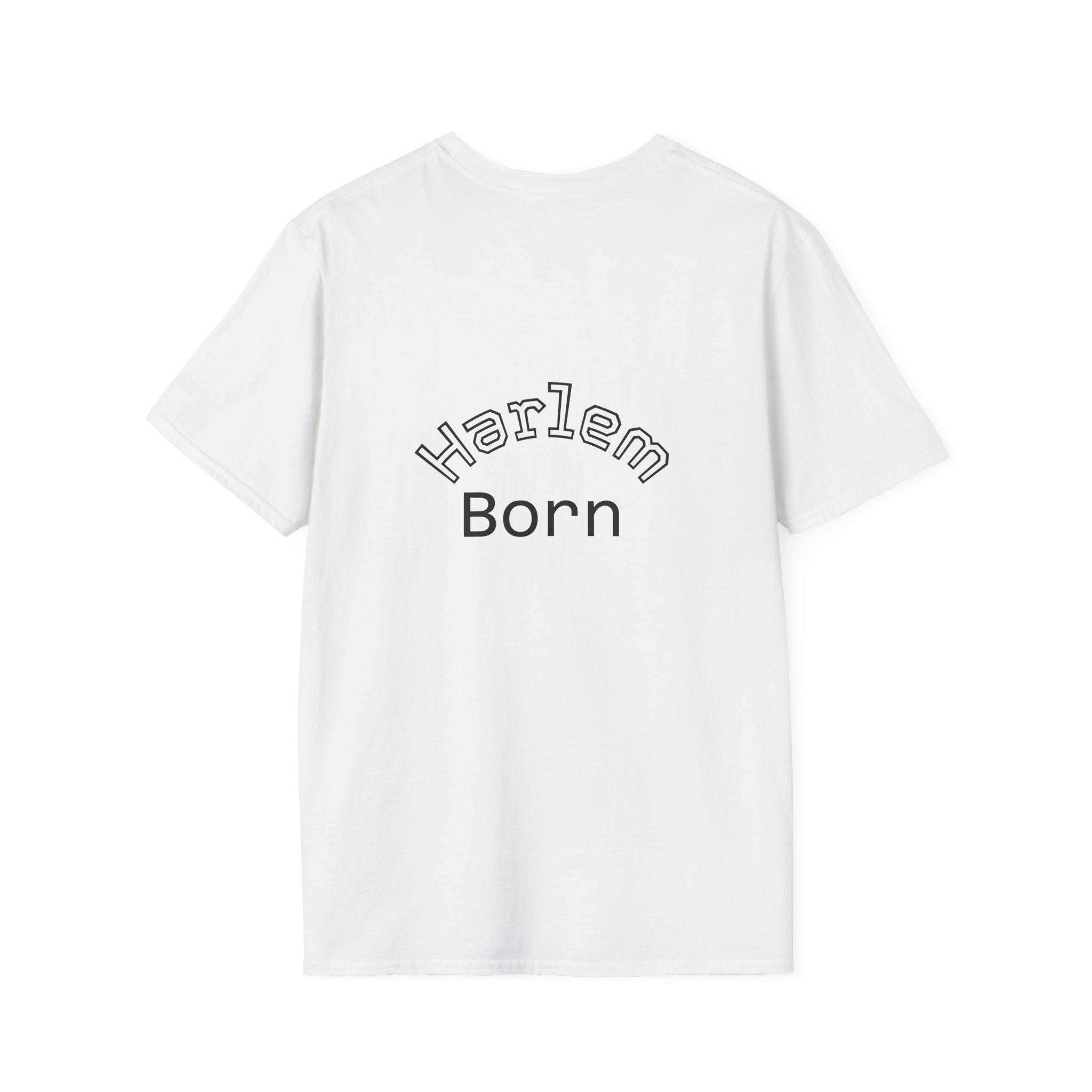 Harlem Vintage Crew T‑Shirt — Retro Harlem Street Scene Graphic