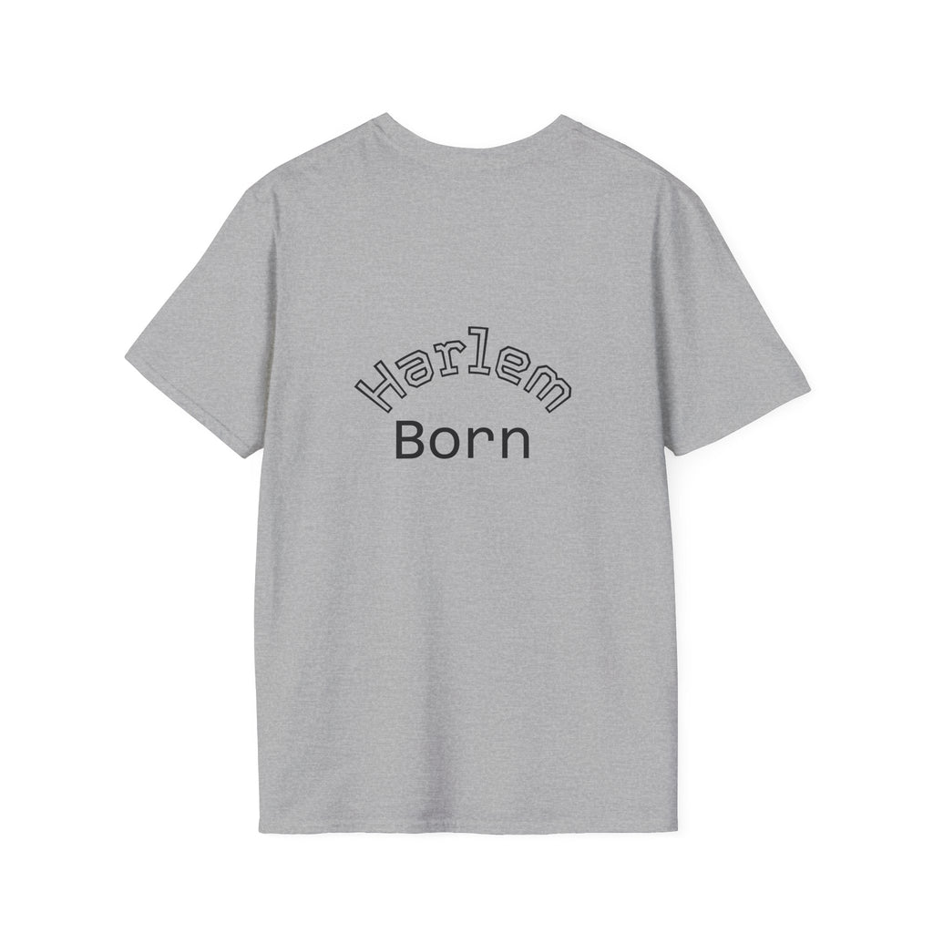 Harlem Vintage Crew T‑Shirt — Retro Harlem Street Scene Graphic