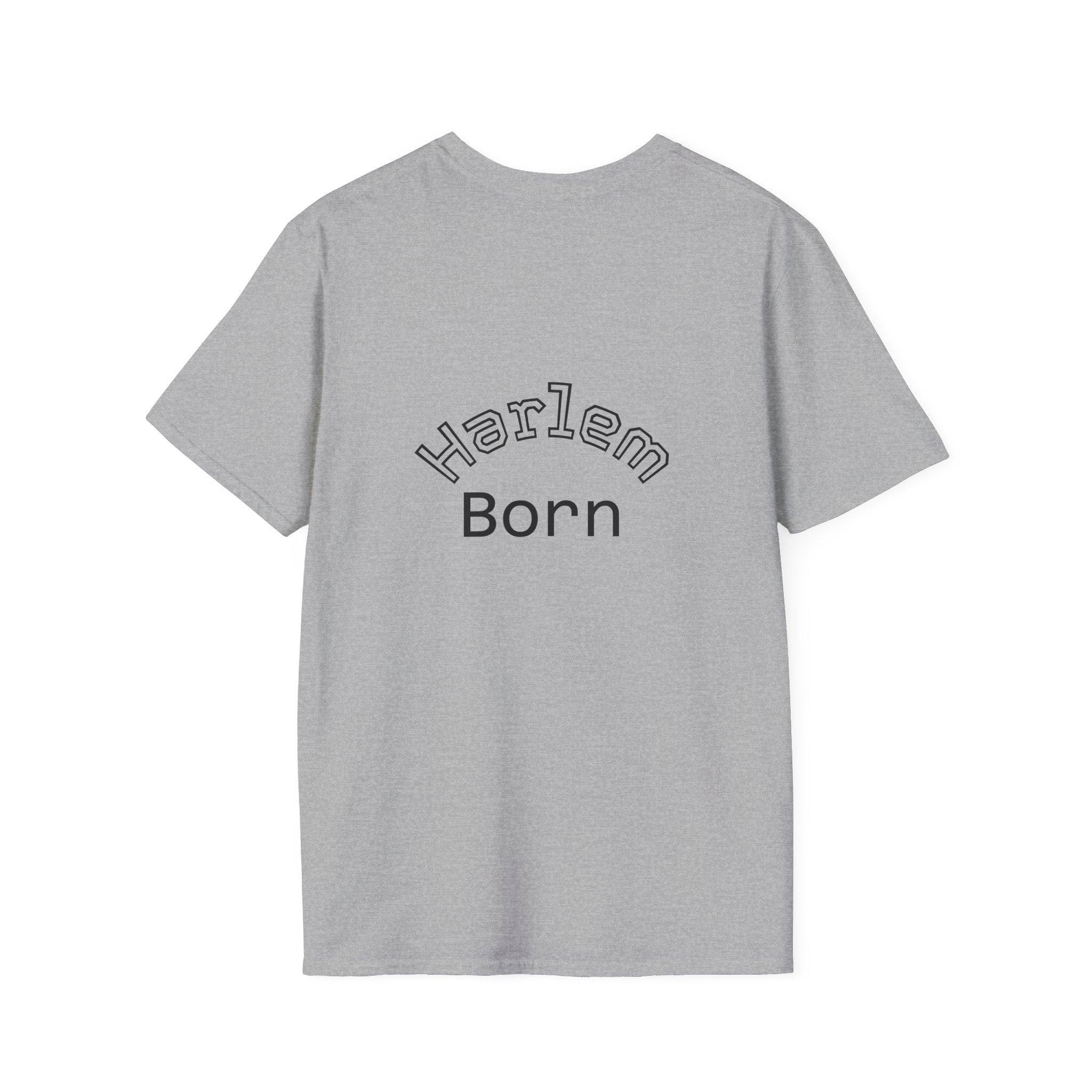 Harlem Vintage Crew T‑Shirt — Retro Harlem Street Scene Graphic
