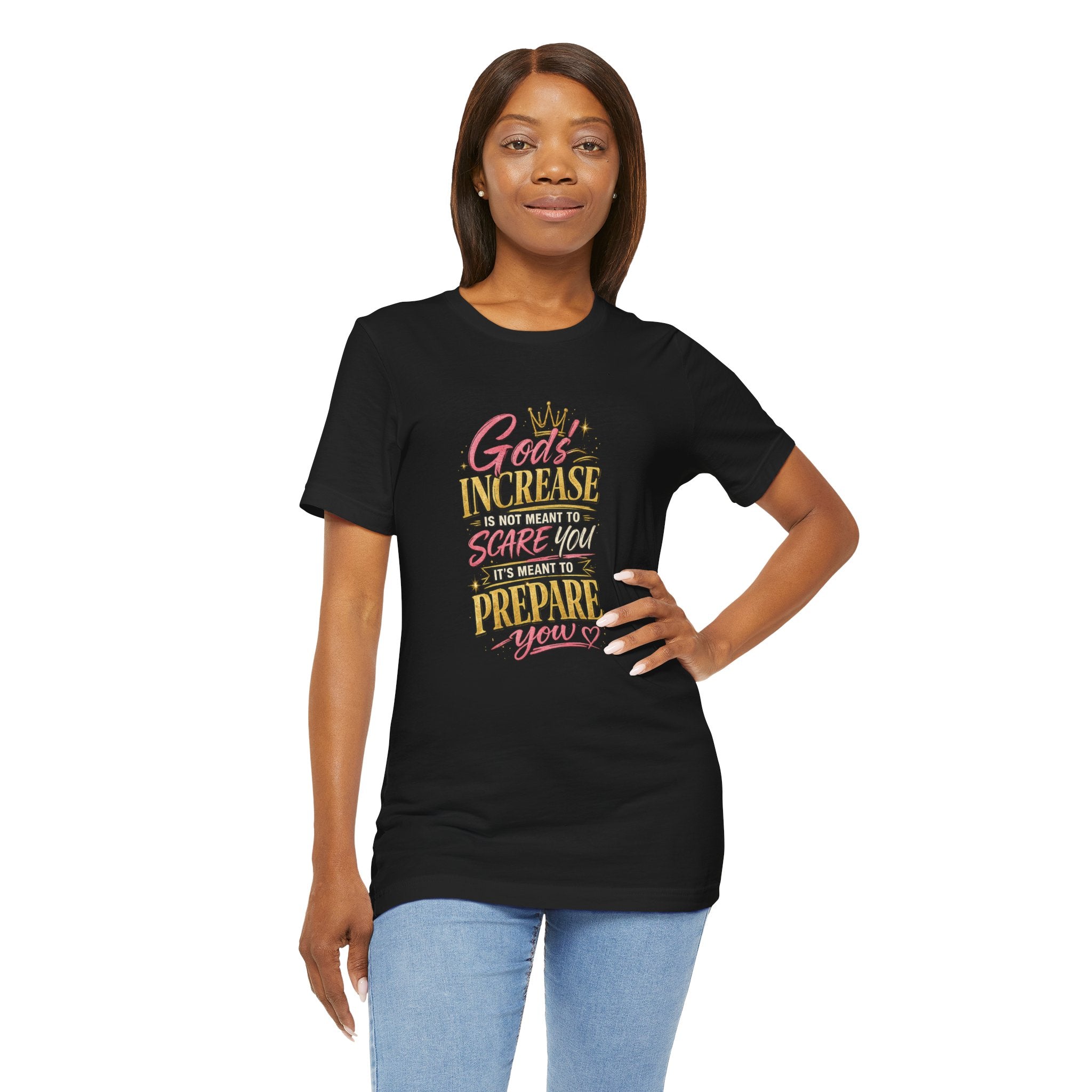 God's increase -Unisex Jersey Short Sleeve Tee