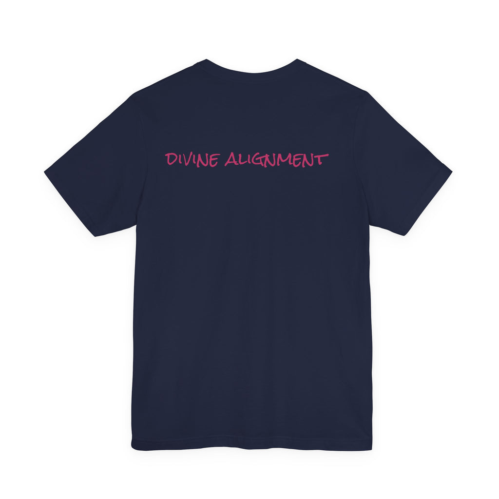Ladybug Spiritual Meaning Tee — 'Divine Alignment' Inspirational Graphic T-Shirt