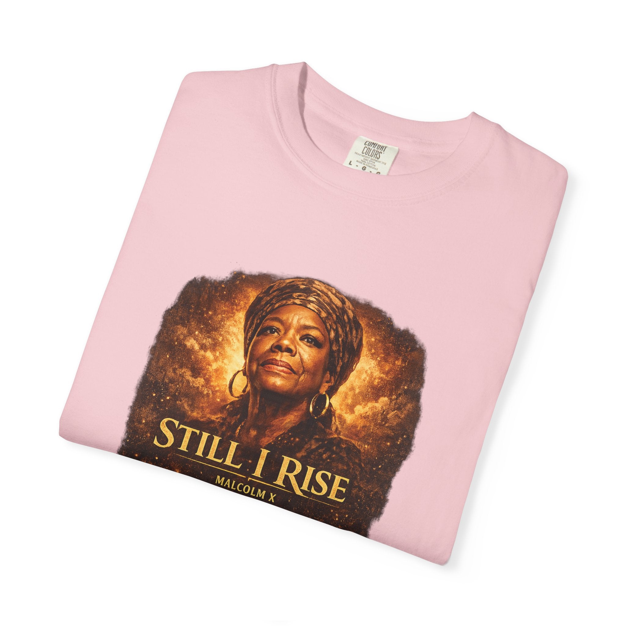 Still I Rise Tribute T-Shirt — Inspirational Queen Spairacle Portrait Tee