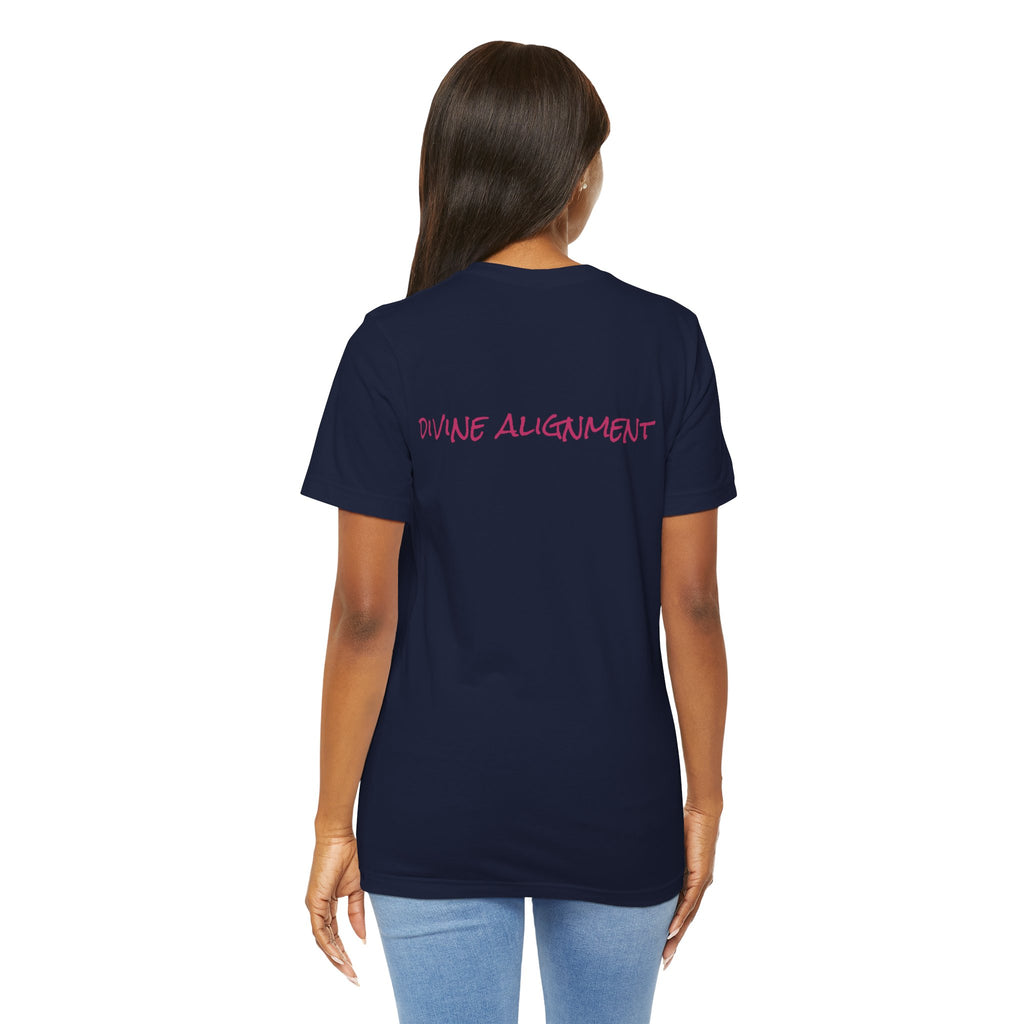 Ladybug Spiritual Meaning Tee — 'Divine Alignment' Inspirational Graphic T-Shirt