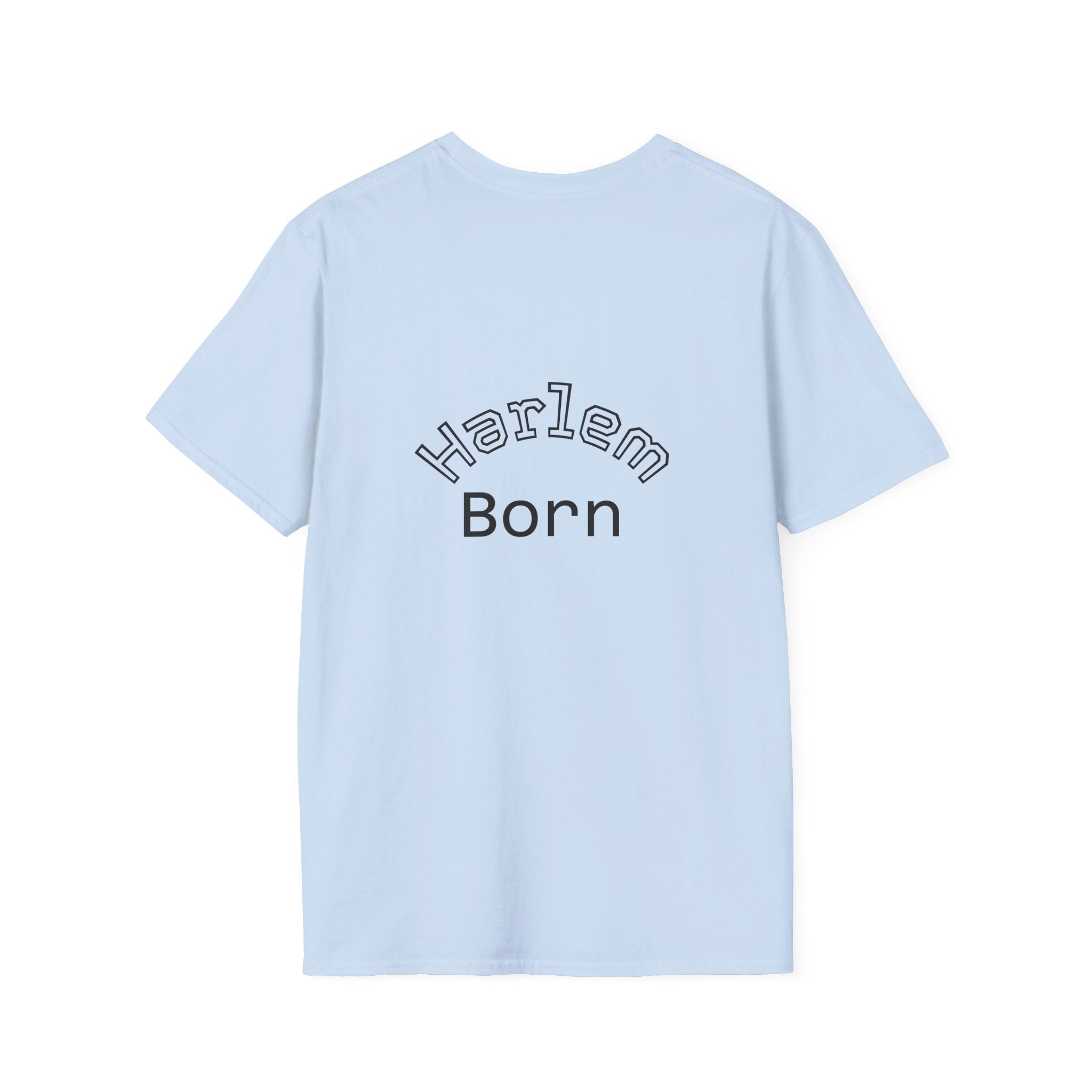 Harlem Vintage Crew T‑Shirt — Retro Harlem Street Scene Graphic