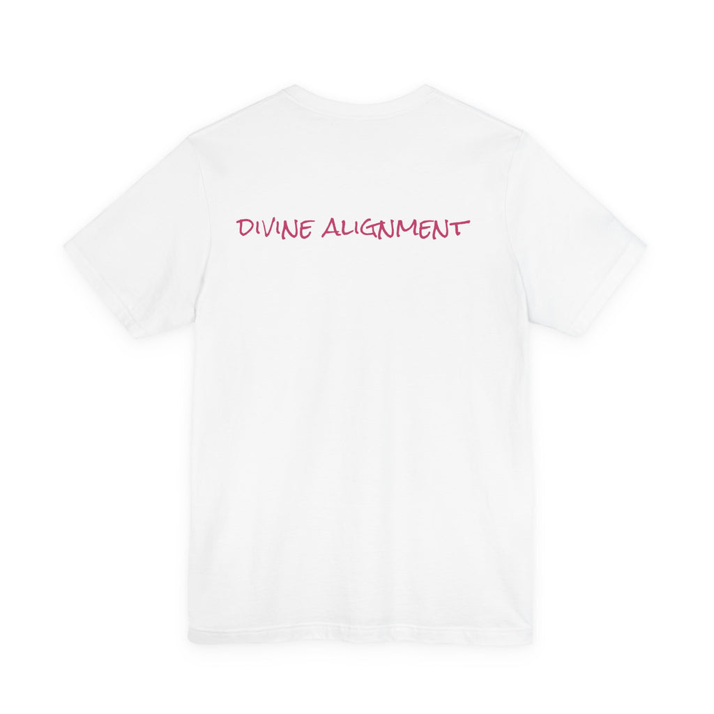 Ladybug Spiritual Meaning Tee — 'Divine Alignment' Inspirational Graphic T-Shirt