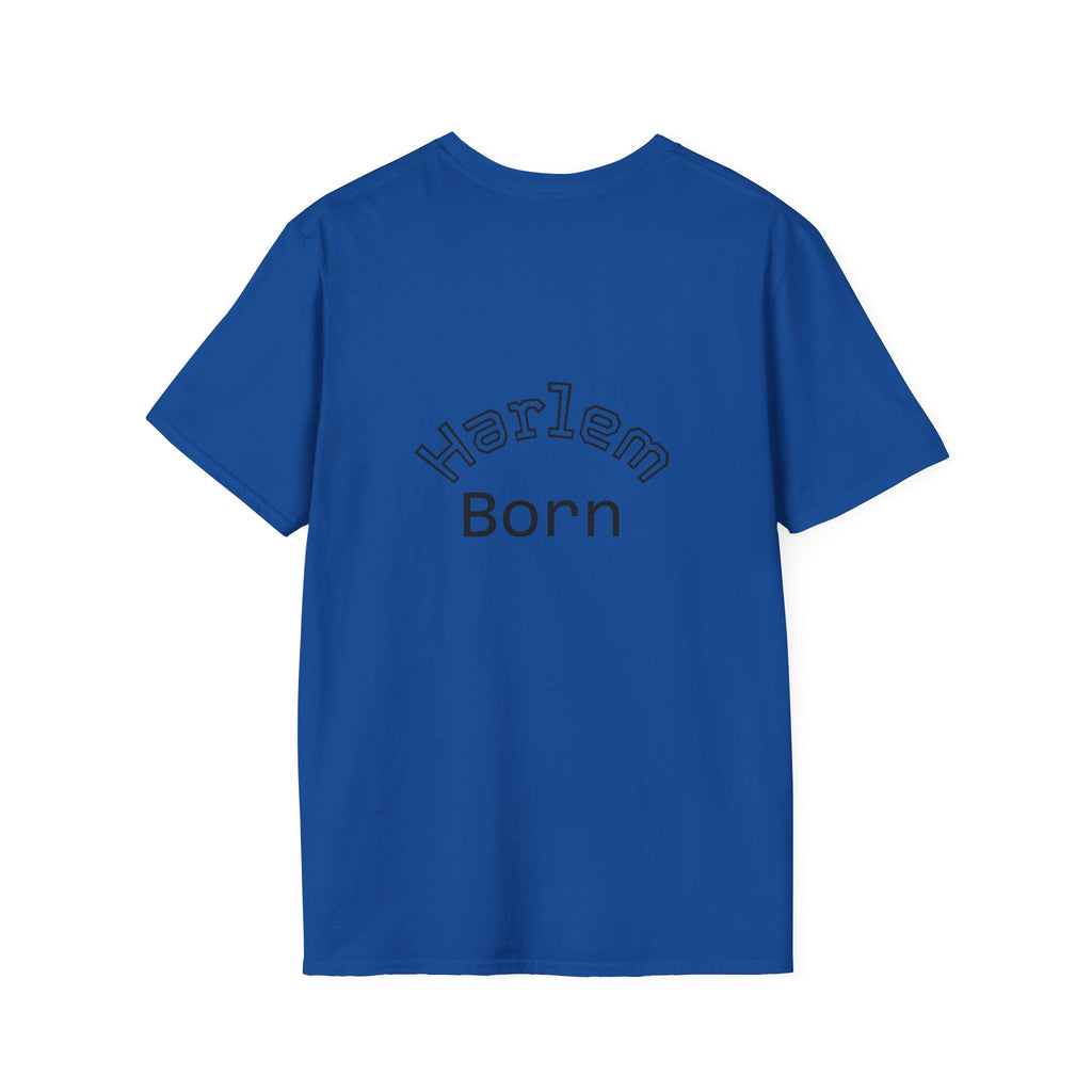 Harlem Vintage Crew T‑Shirt — Retro Harlem Street Scene Graphic