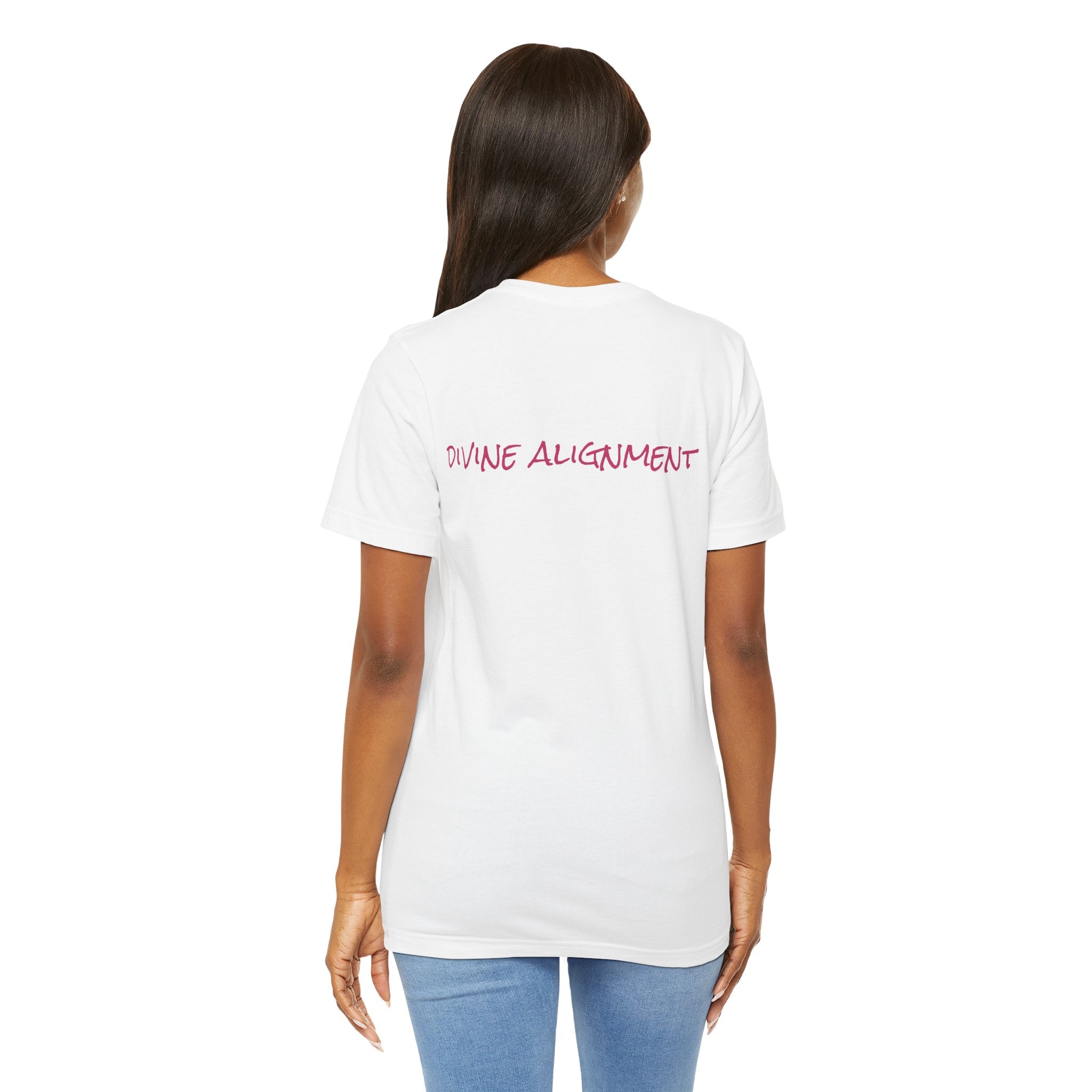Ladybug Spiritual Meaning Tee — 'Divine Alignment' Inspirational Graphic T-Shirt