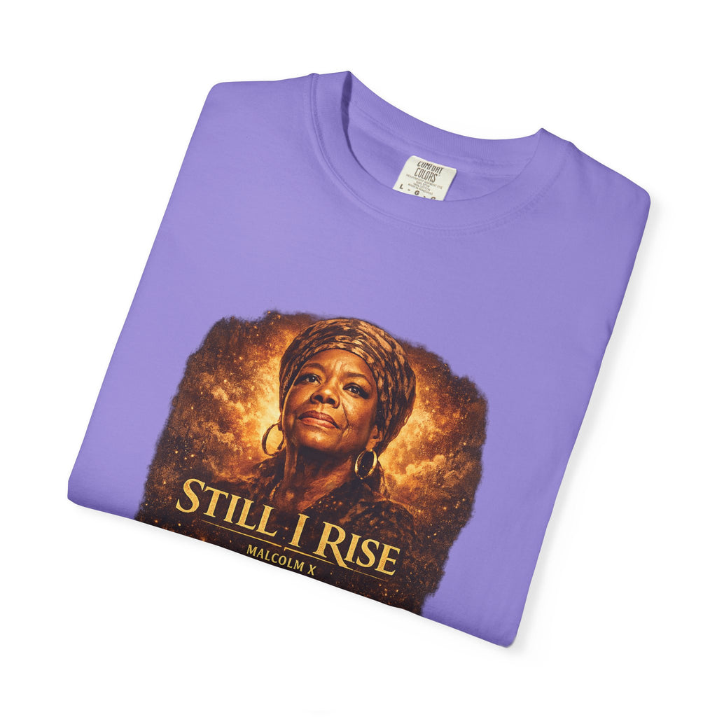Still I Rise Tribute T-Shirt — Inspirational Queen Spairacle Portrait Tee