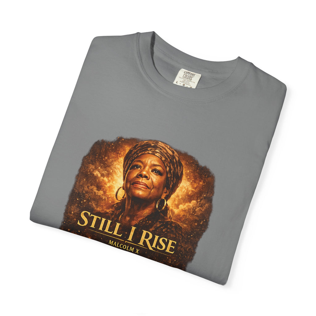 Still I Rise Tribute T-Shirt — Inspirational Queen Spairacle Portrait Tee