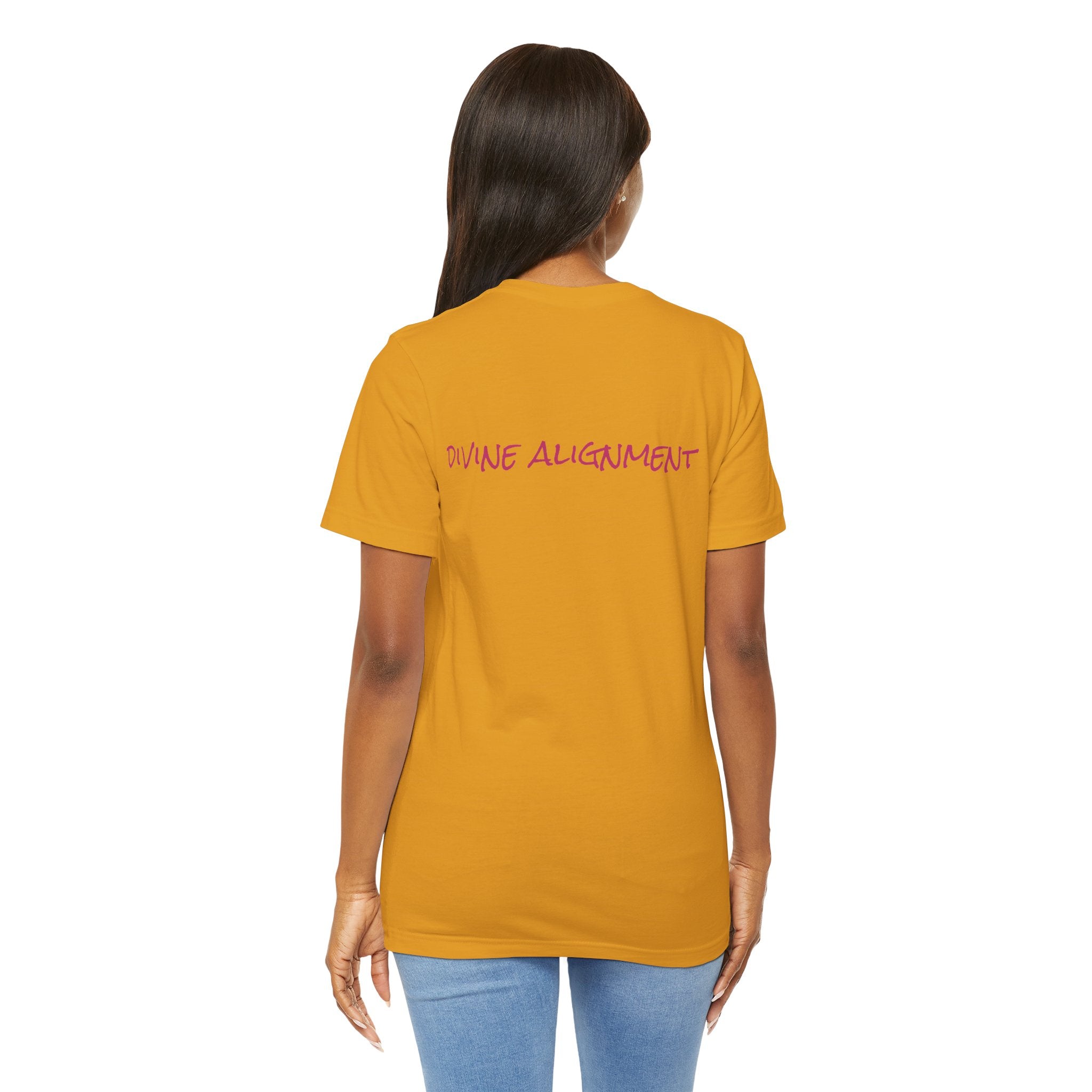 Ladybug Spiritual Meaning Tee — 'Divine Alignment' Inspirational Graphic T-Shirt