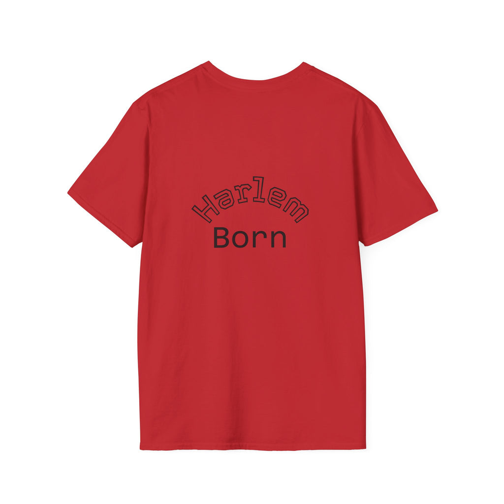 Harlem Vintage Crew T‑Shirt — Retro Harlem Street Scene Graphic