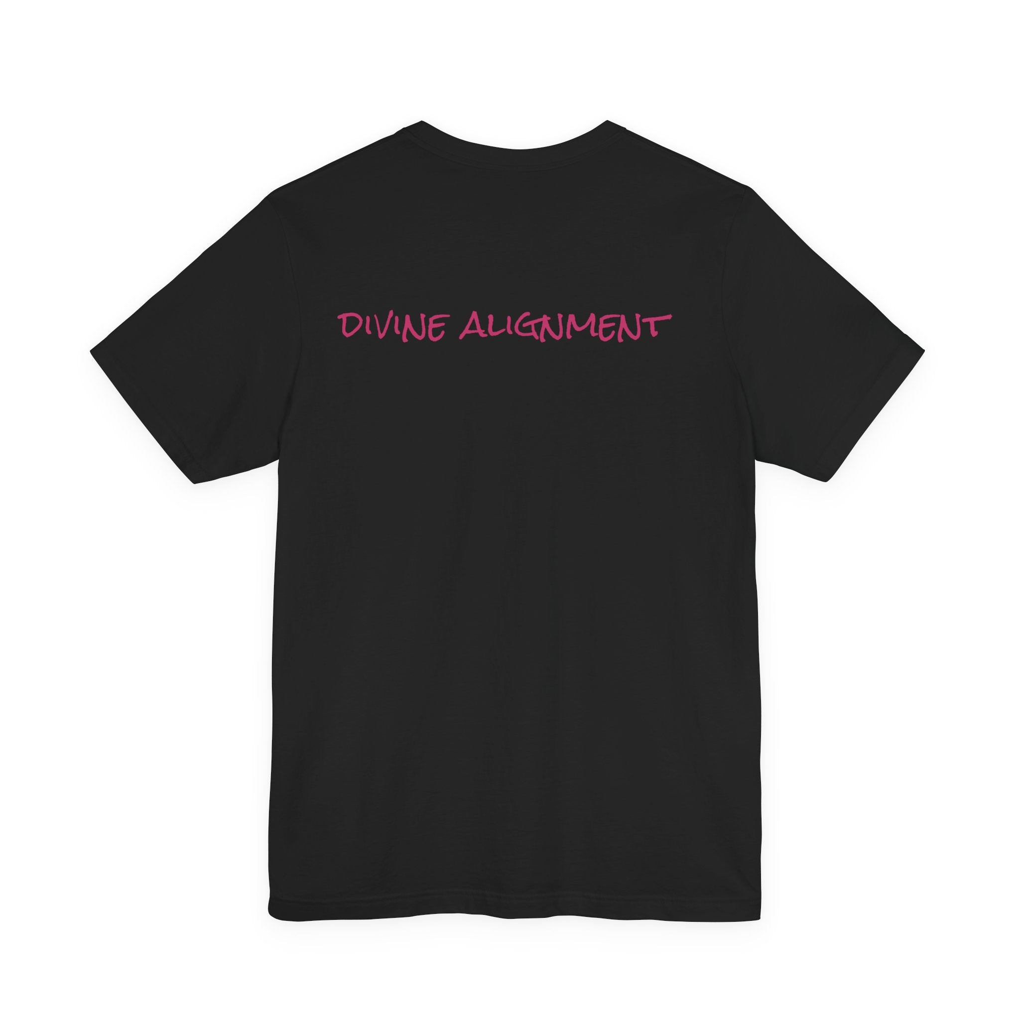Ladybug Spiritual Meaning Tee — 'Divine Alignment' Inspirational Graphic T-Shirt