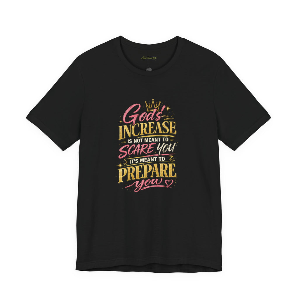 God's increase -Unisex Jersey Short Sleeve Tee