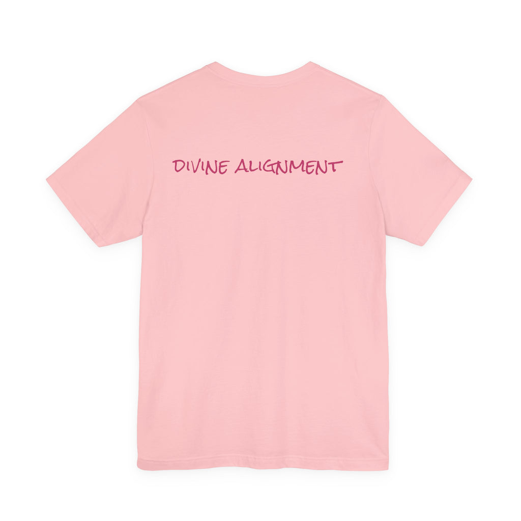 Ladybug Spiritual Meaning Tee — 'Divine Alignment' Inspirational Graphic T-Shirt
