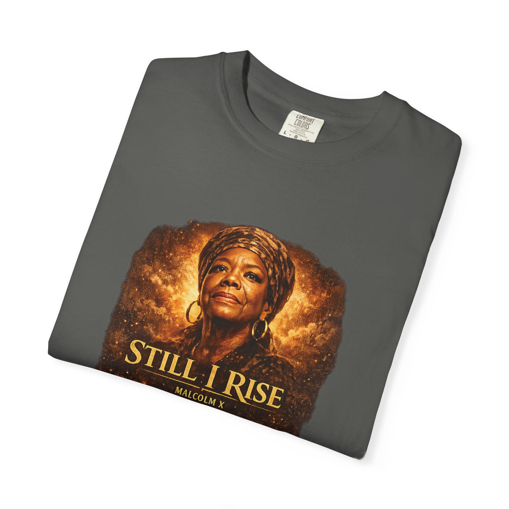 Still I Rise Tribute T-Shirt — Inspirational Queen Spairacle Portrait Tee