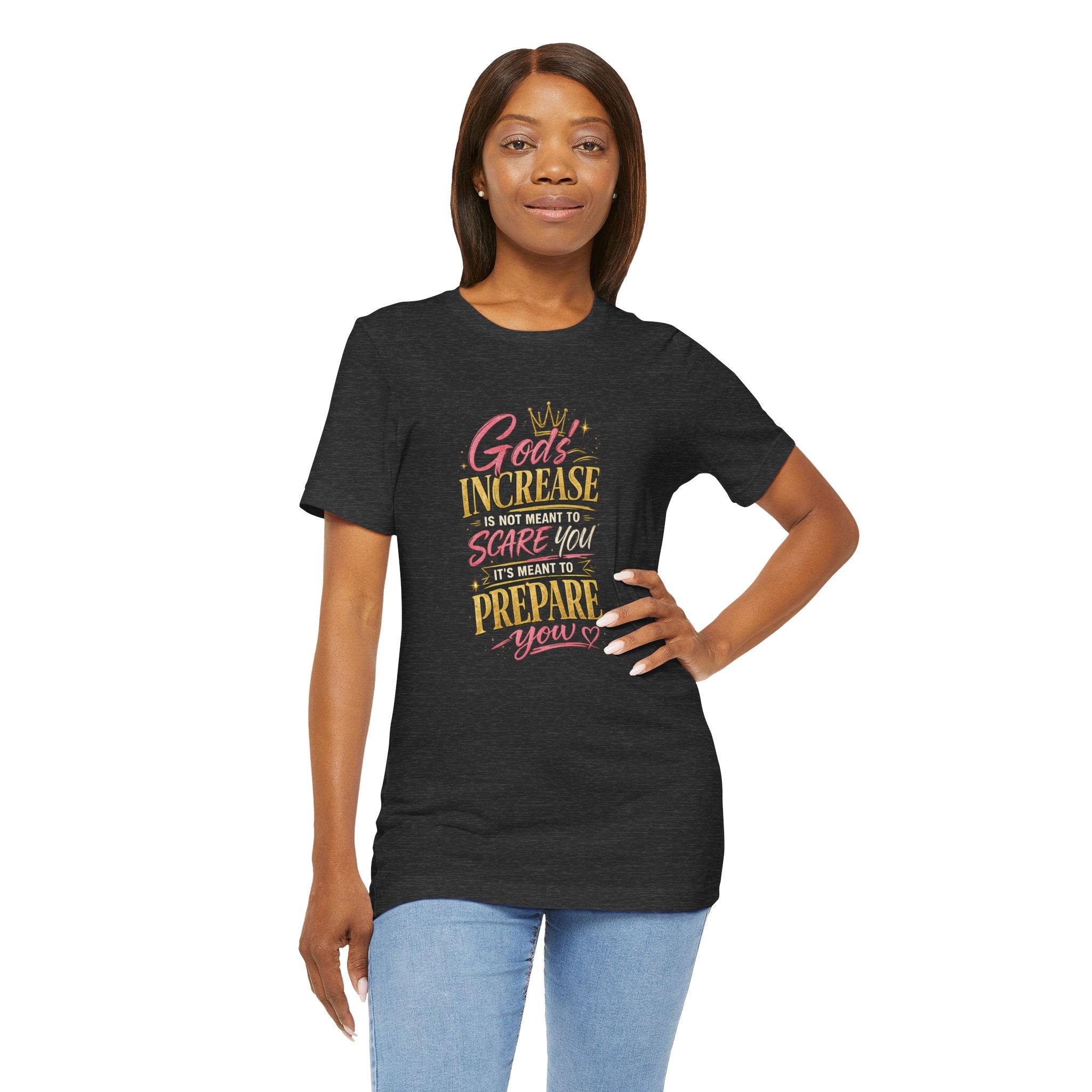 God's increase -Unisex Jersey Short Sleeve Tee