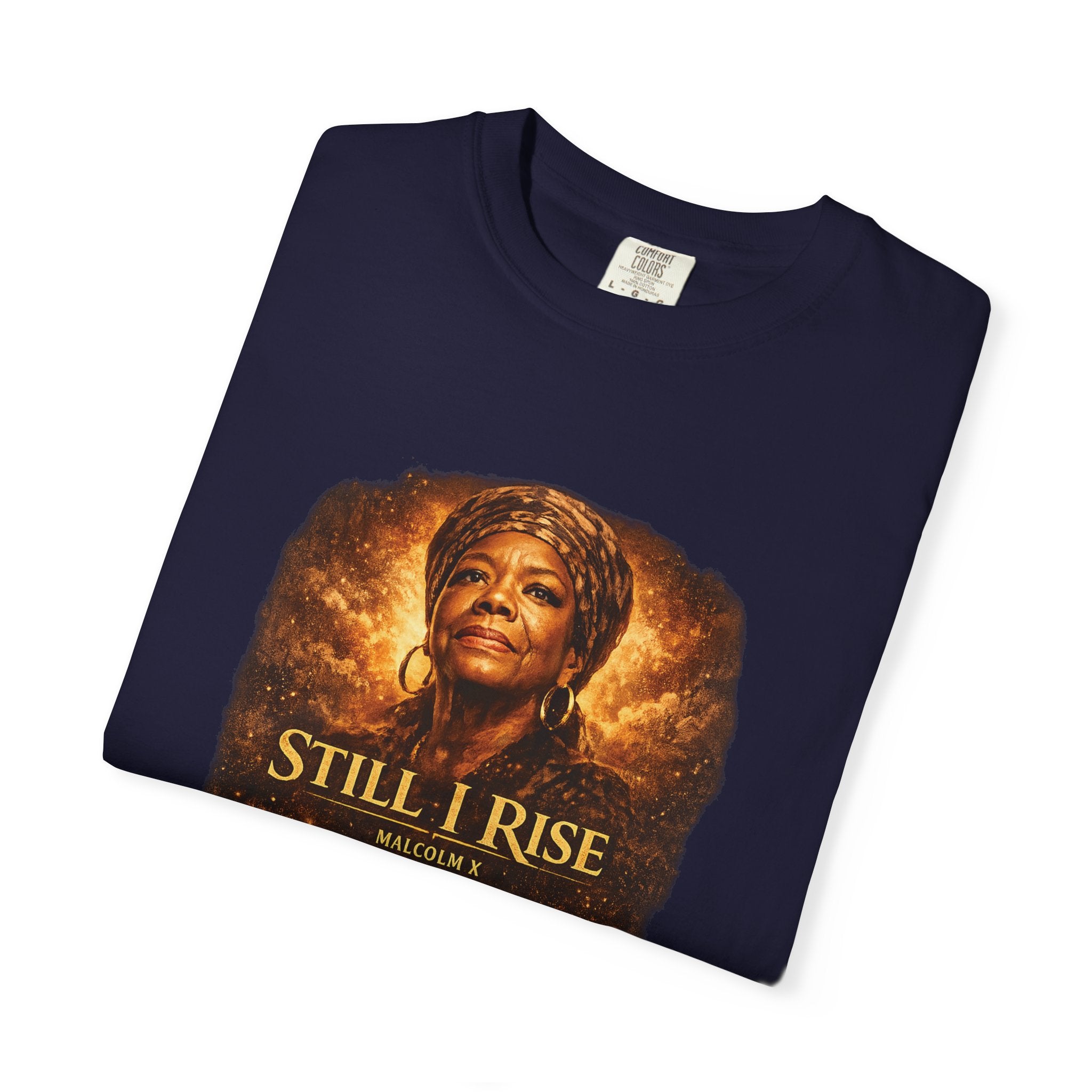 Still I Rise Tribute T-Shirt — Inspirational Queen Spairacle Portrait Tee