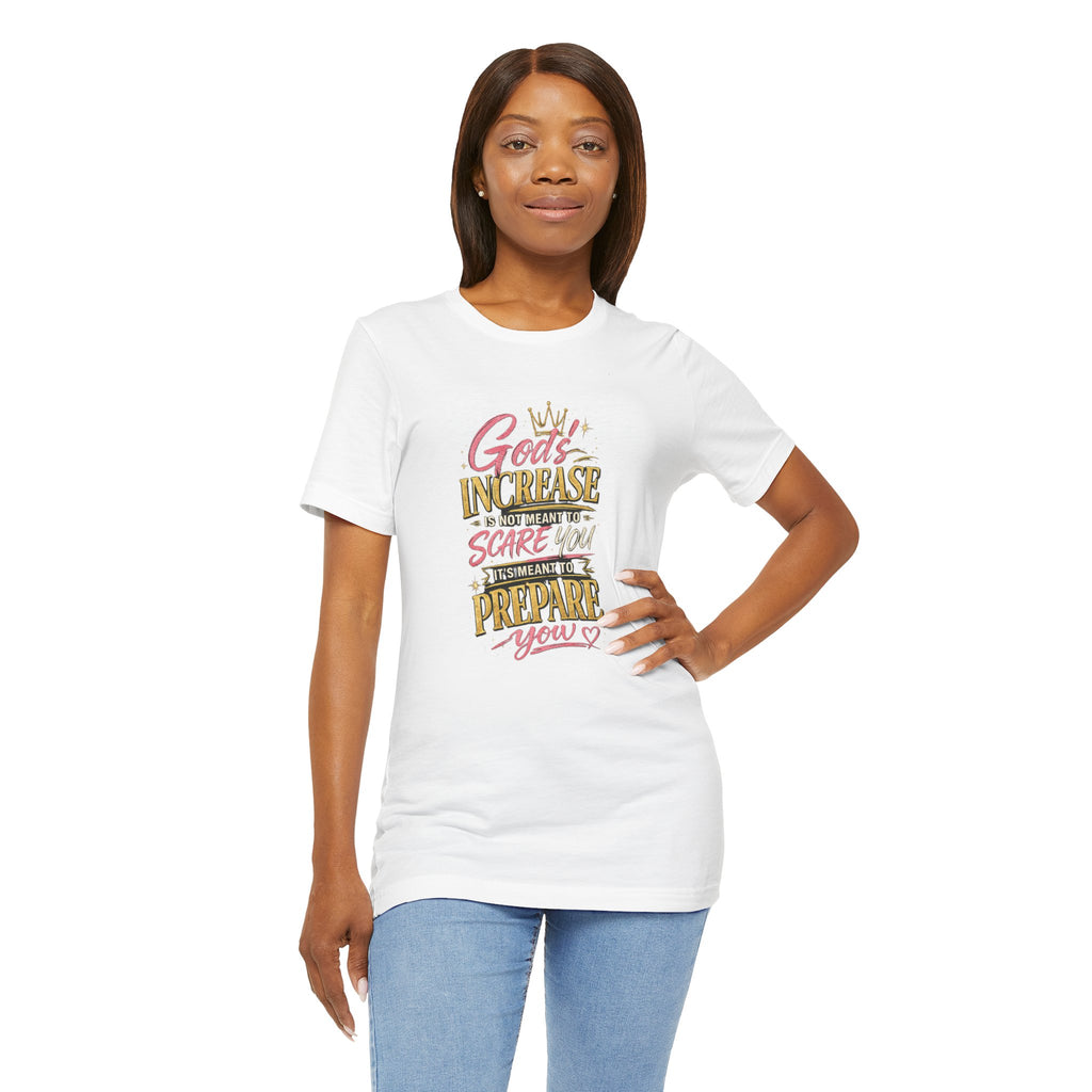 God's increase -Unisex Jersey Short Sleeve Tee