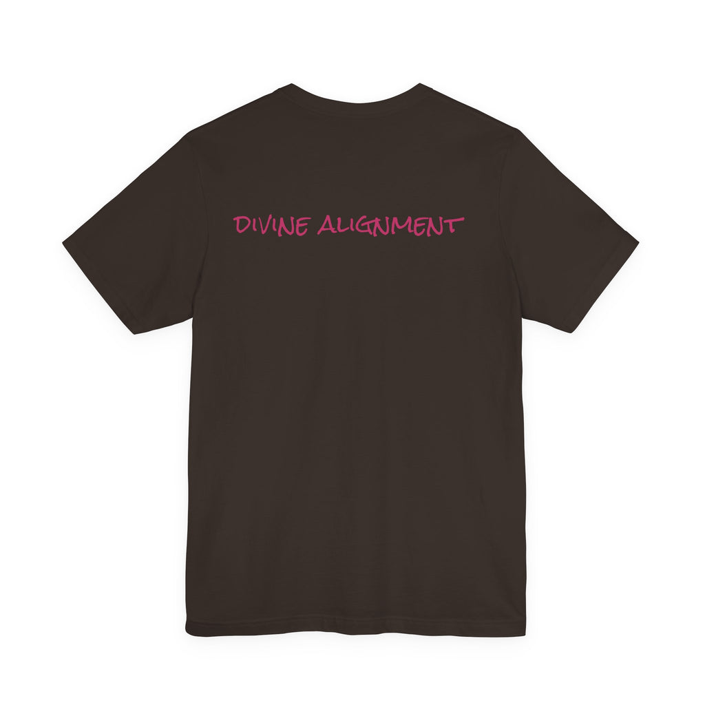 Ladybug Spiritual Meaning Tee — 'Divine Alignment' Inspirational Graphic T-Shirt