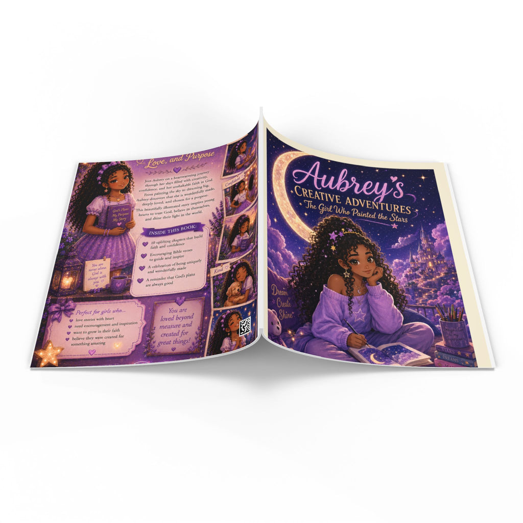 Personalized Children's Nighttime Story Keepsake ("Aubrey's Creative Adventures")
