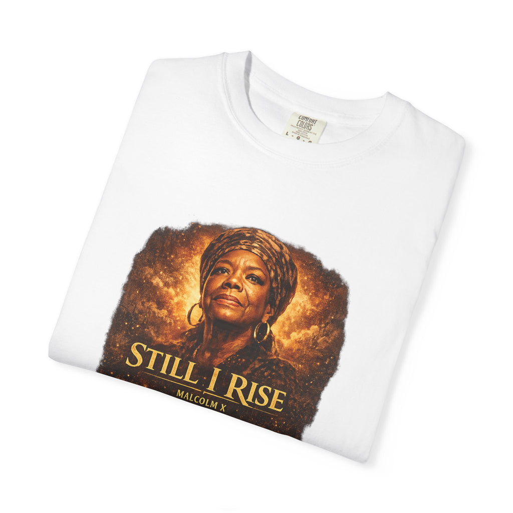 Still I Rise Tribute T-Shirt — Inspirational Queen Spairacle Portrait Tee